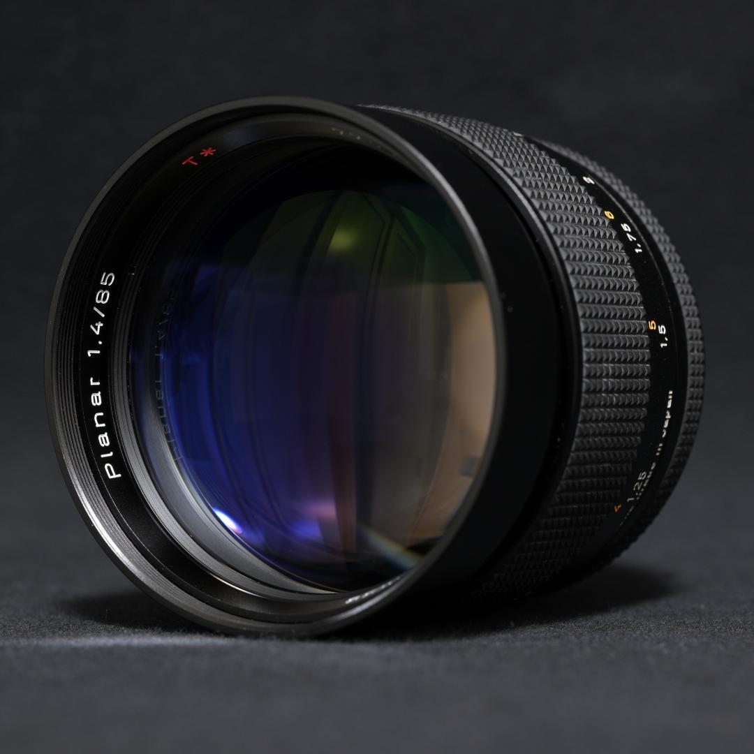 [極上美品] Contax Carl Zeiss 85mm MMJ 1.4 CY