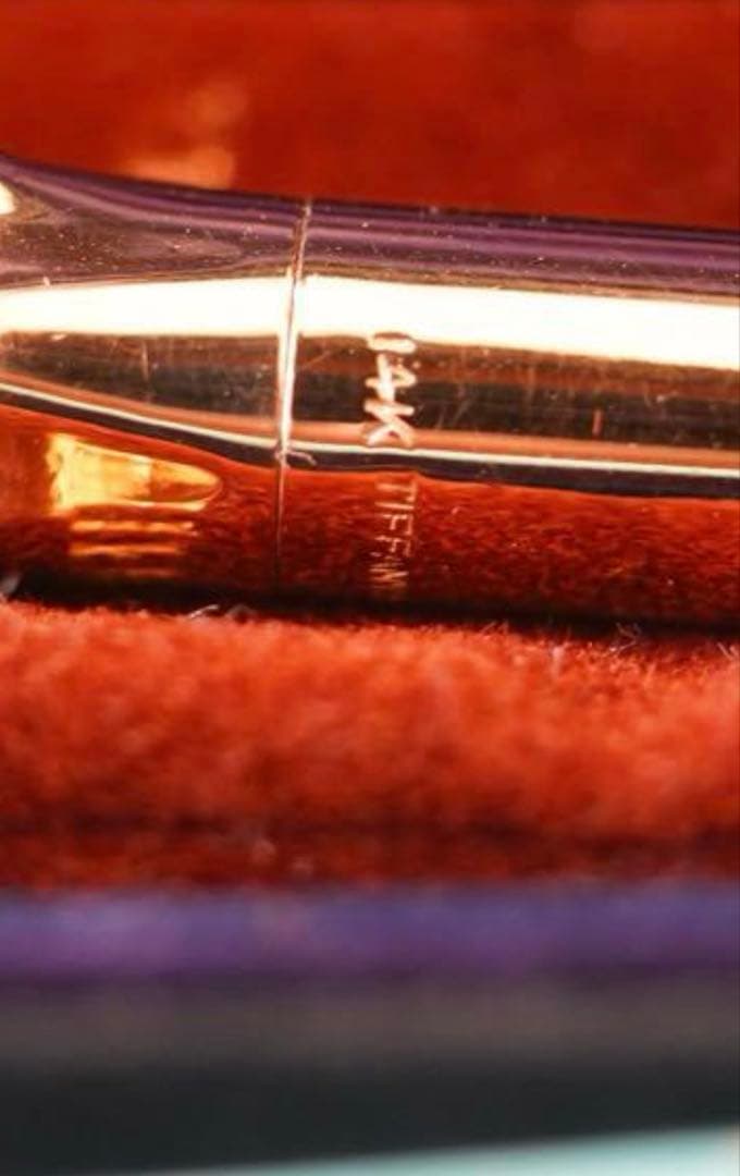 Tiffany & Co. ボールペン　ティファニー　14k 無垢