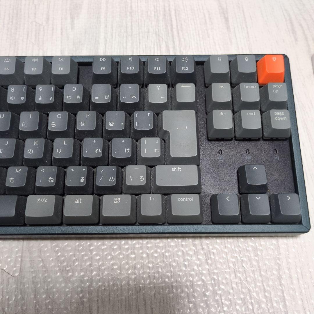 Keychron K8 ワイヤレスメカニカル茶軸　日本語配列 赤軸未開封おまけ