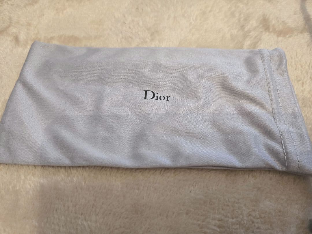 【Dior】 ブラックラウンドサングラス ケース付き