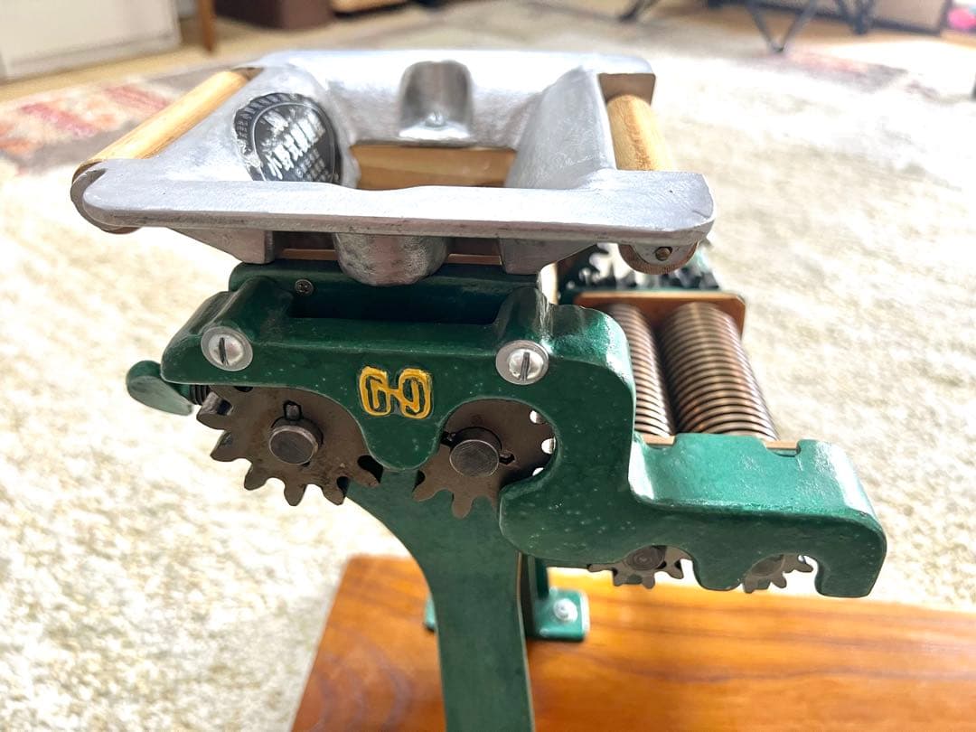 小野式製麺機｜レストア品｜ 2.0mm刃｜動作良好｜食品機械用フードグリース付き