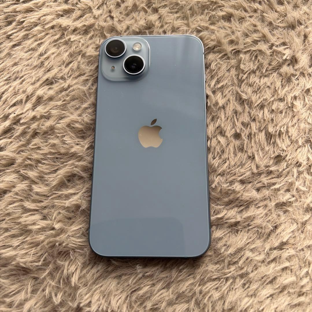 Apple iPhone 14 ブルー 256G 本体　箱　充電ケーブル付き