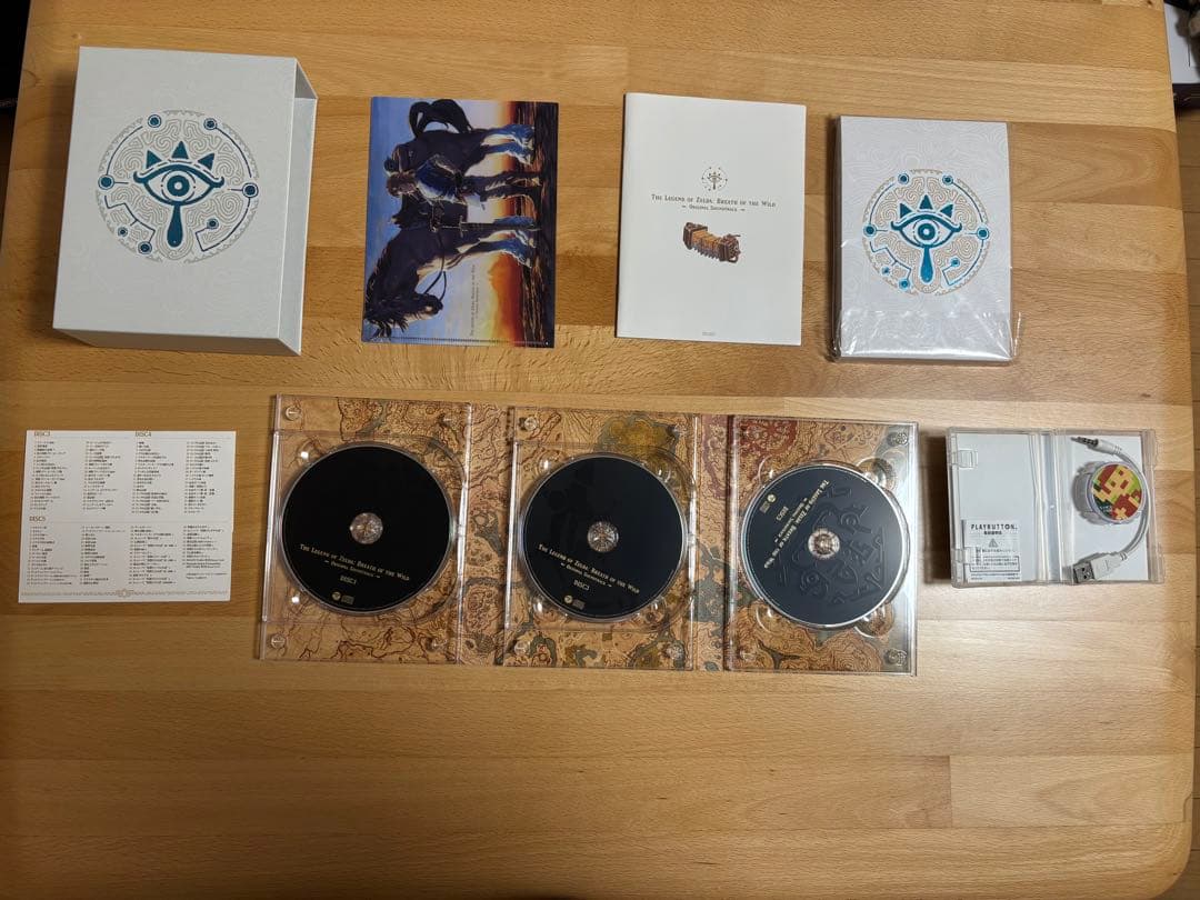 【美品】ゼルダの伝説　ブレスオブザワイルド　 サウンドトラック　初回限定生産版
