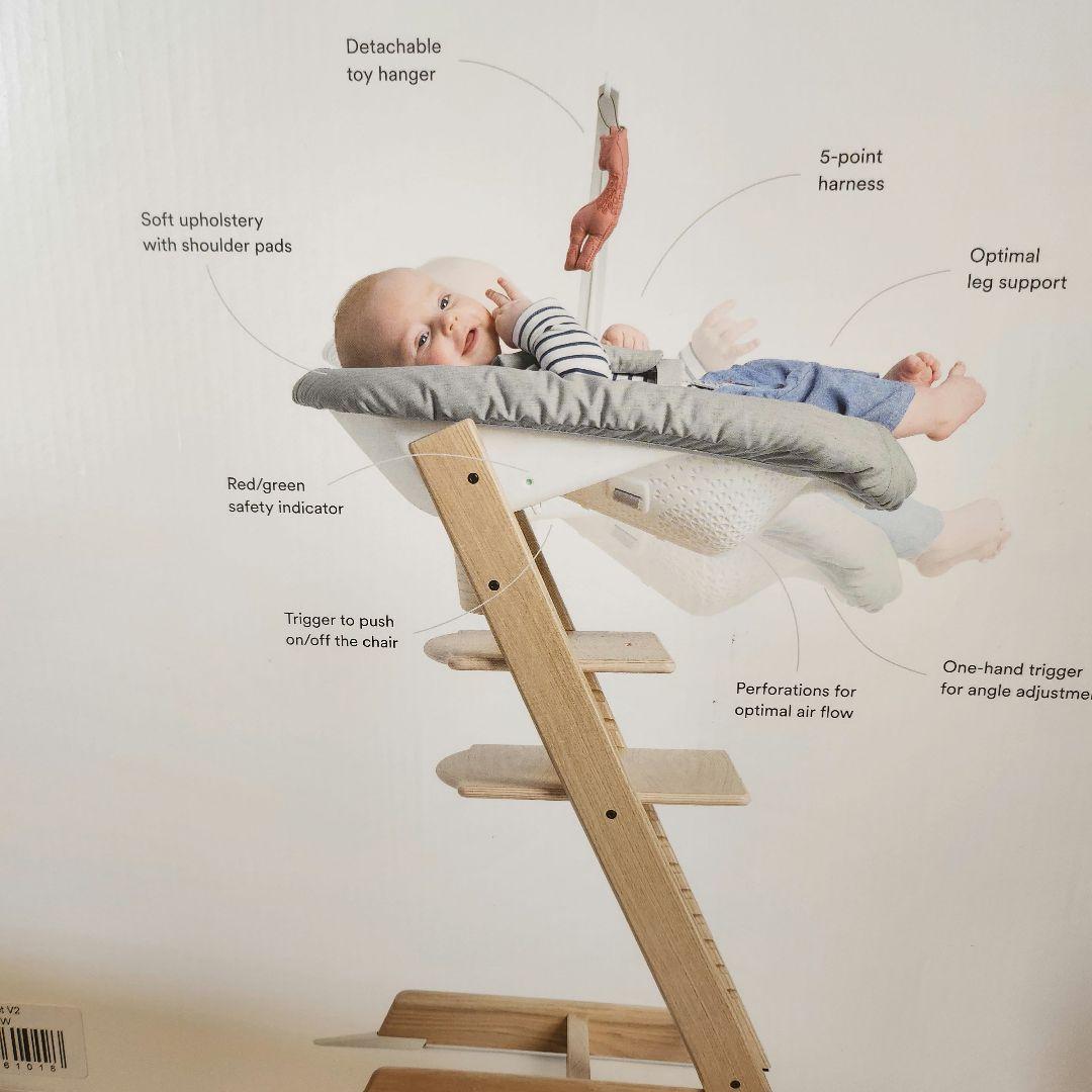 ☆美品☆ストッケ　トリップ　ストラップ　　　　　ニューボーンセット