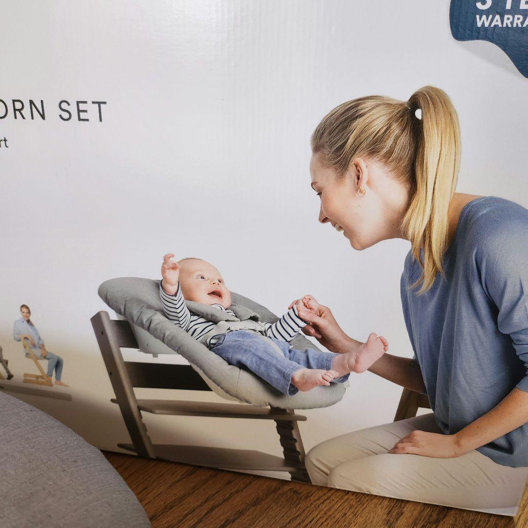 ☆美品☆ストッケ　トリップ　ストラップ　　　　　ニューボーンセット