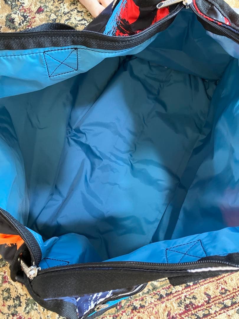 クリスマスローズ　レスポートサック　新品未使用　ボストン50