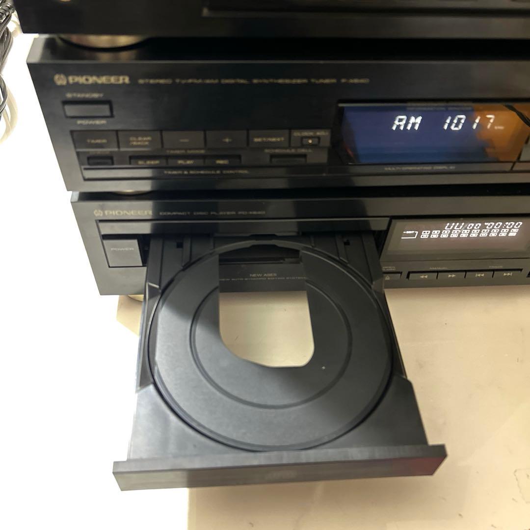 Pioneer コンポ　 X-A5 CD カセット　現状品　通電確認のみ