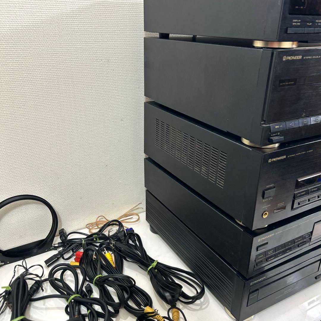 Pioneer コンポ　 X-A5 CD カセット　現状品　通電確認のみ