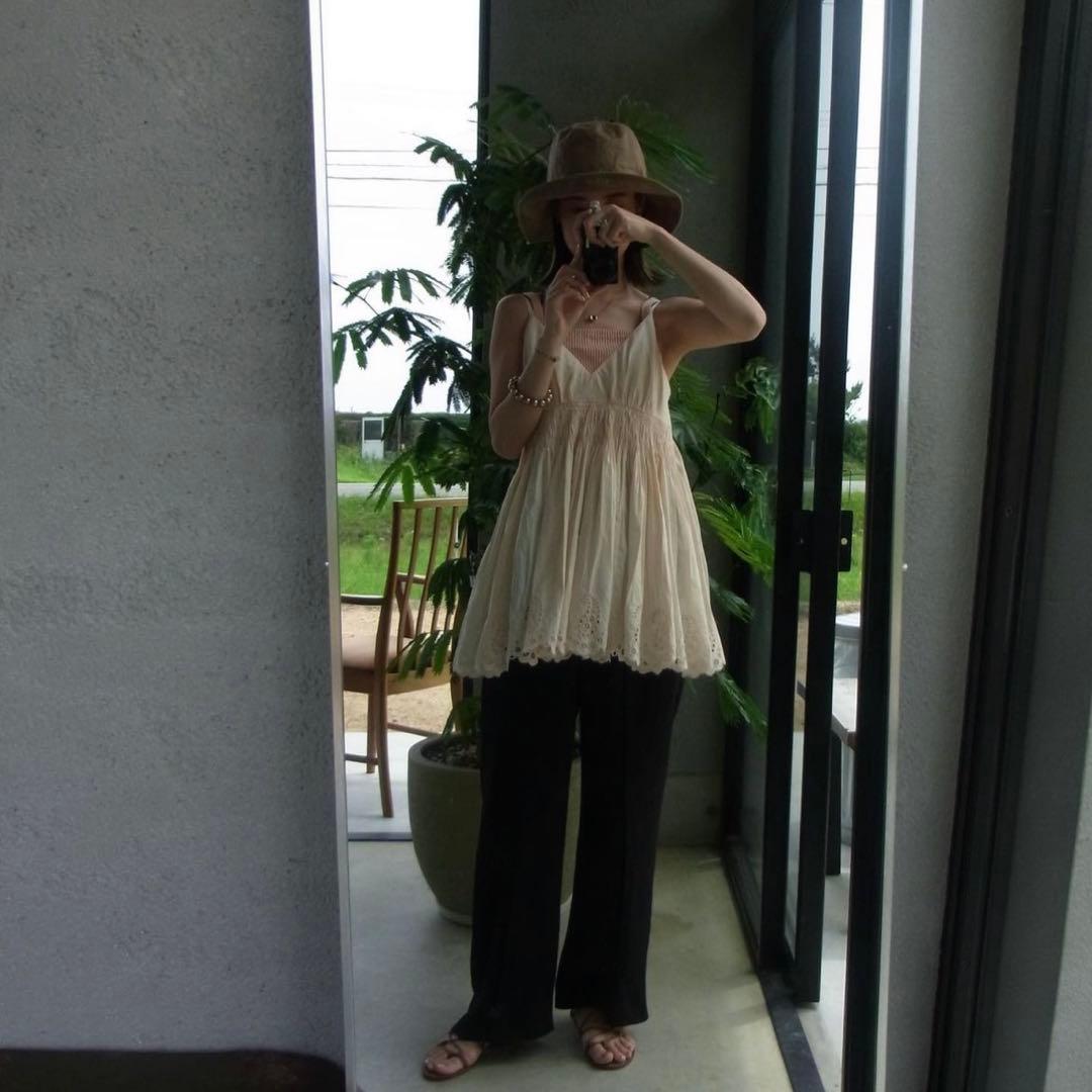 crinkle crinkle crinkle▪️キャミソールブラウス