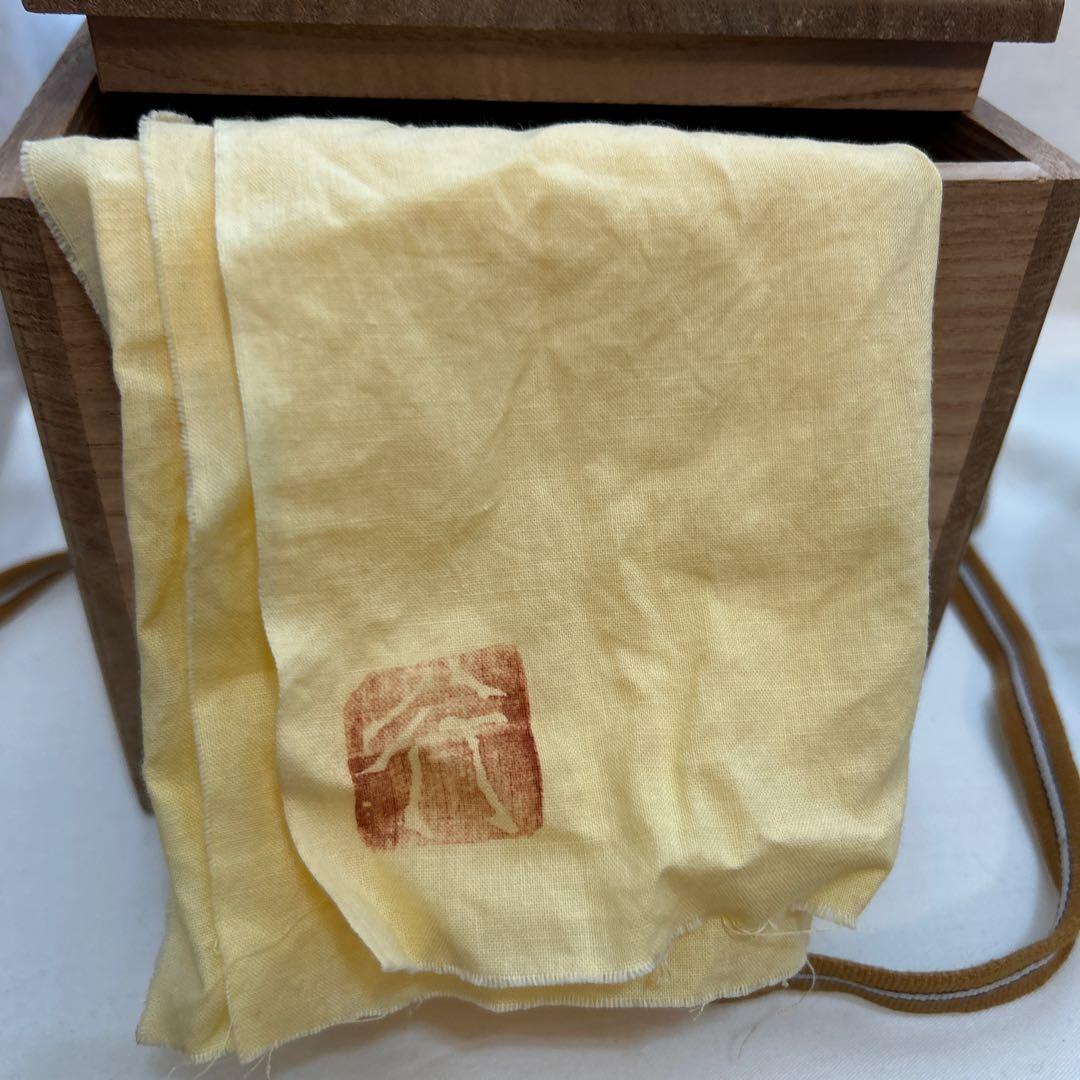 ◉本日限定◉山本教行　灰釉刷毛目茶盌　岩井窯　共箱　民藝