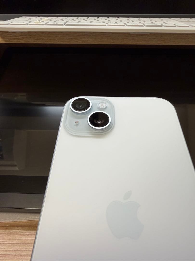 最安値！iPhone 15 Plus Blue 256GB、バッテリー89%