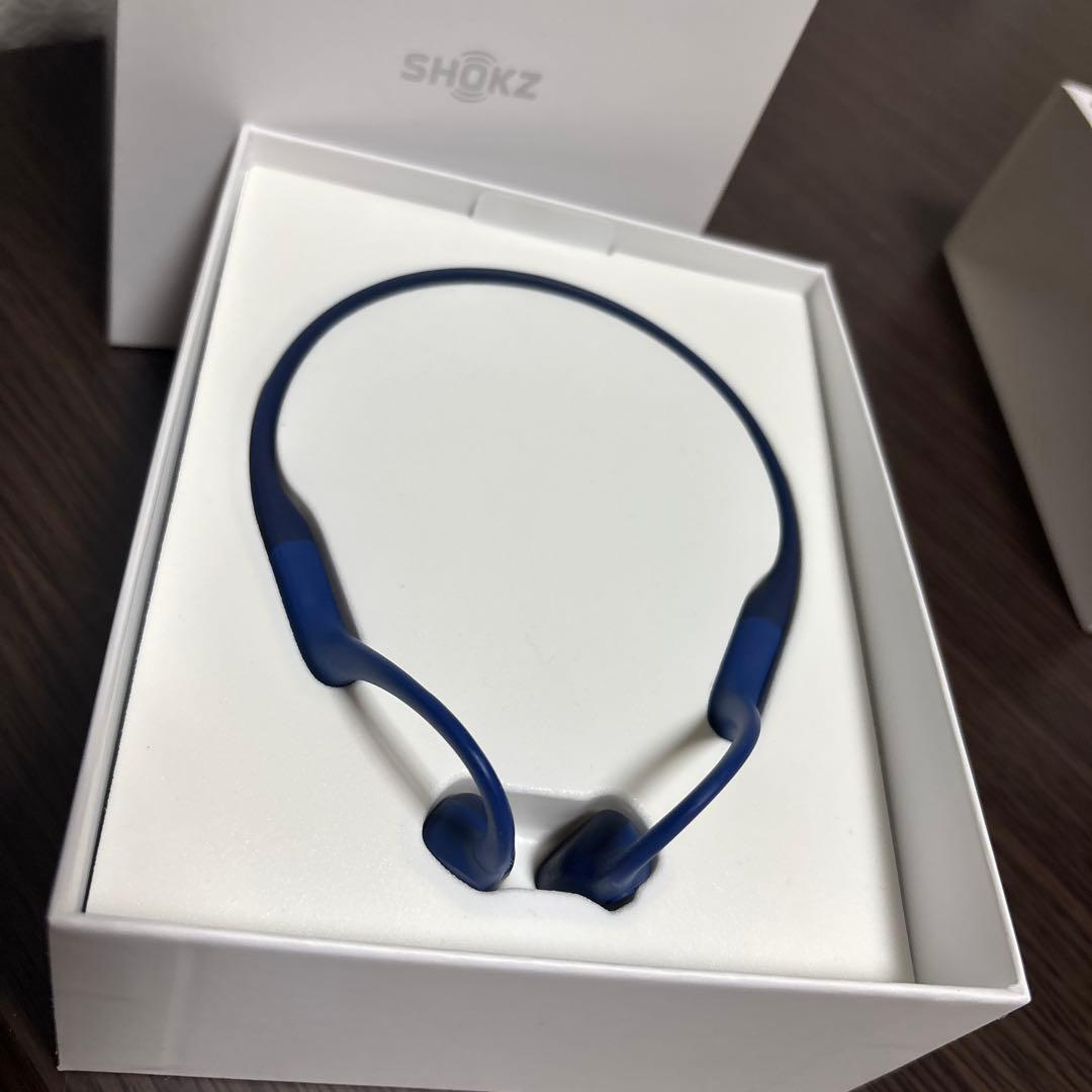 Shokz OpenRun 骨伝導イヤホン [ブルー]