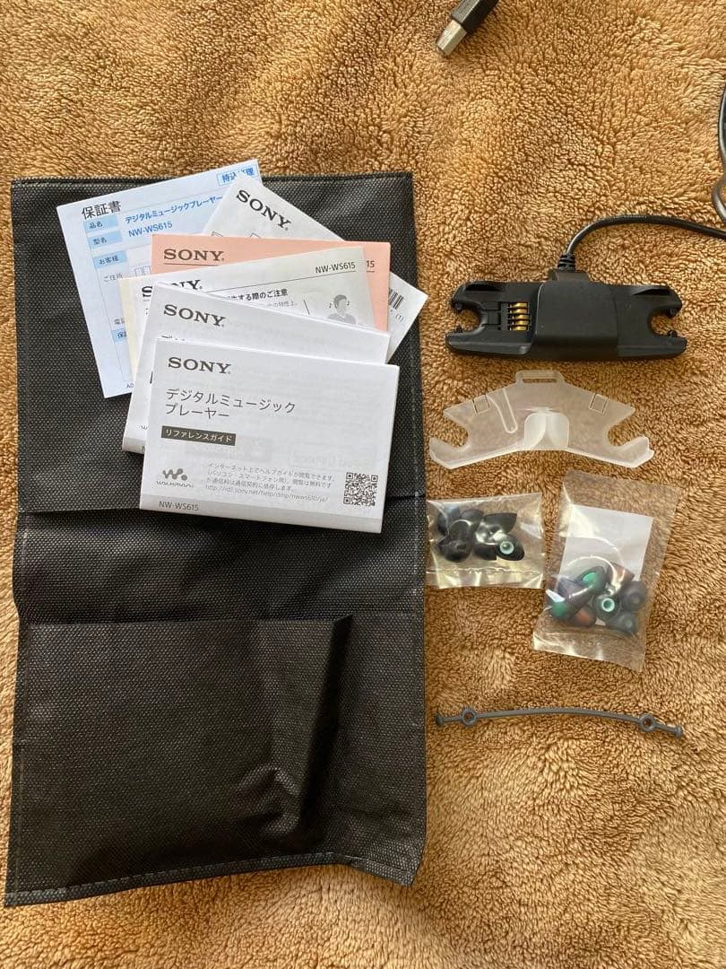 NW-WS615 ワイヤレスイヤホン　防水機能　SONY 16GB 動作確認済
