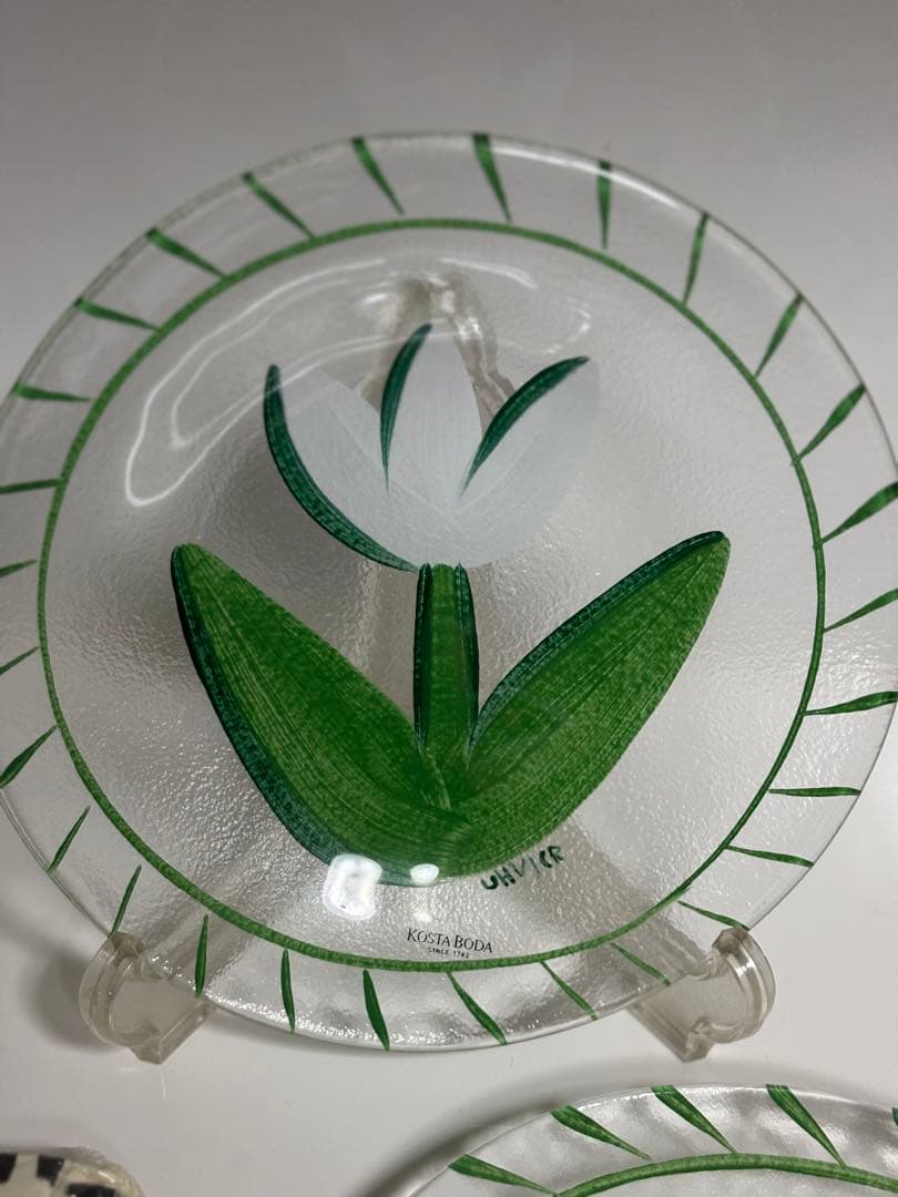 コスタボダ　チューリッパ　プレートペア　廃盤品　未使用