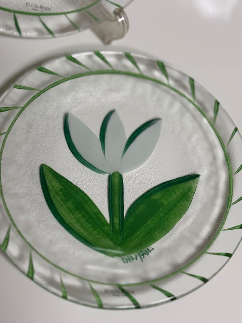 コスタボダ　チューリッパ　プレートペア　廃盤品　未使用