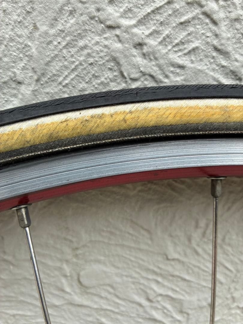 激安！送料込！程度良！mavic helium 700c チューブラー　前後