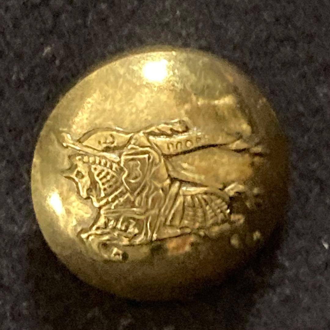 BURBERRY'S ネイビー ダブルコート　金ボタン裏地シャドーホース丸善別注