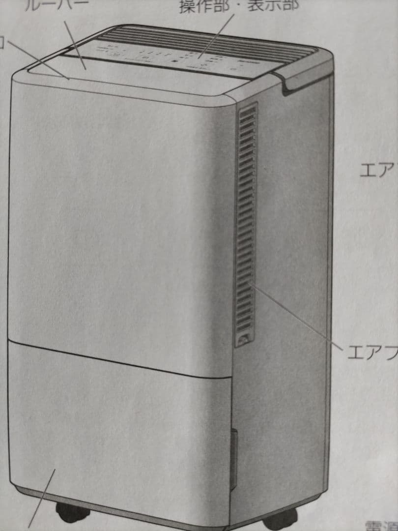 IRIS OHYAMA 除湿機 ICA-0301G