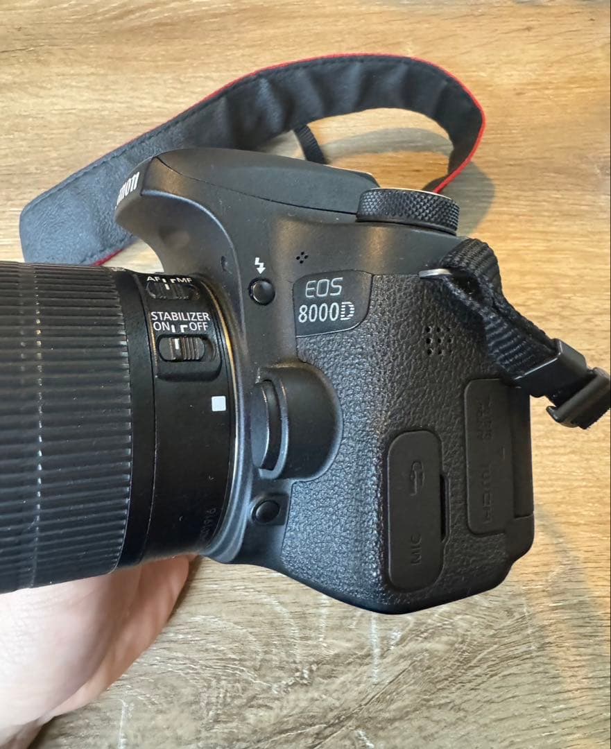 Canon EOS 8000D レンズ2個 バッテリー2個