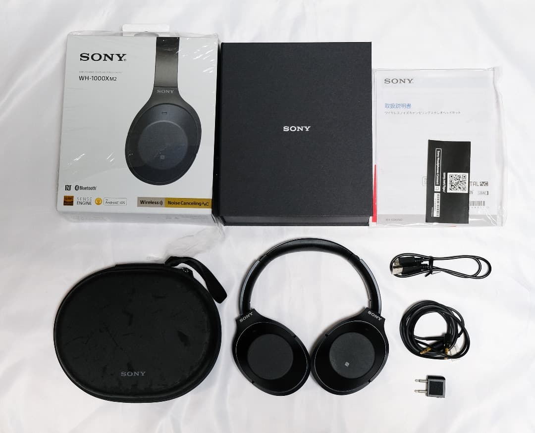 SONY WH-1000XM2 ワイヤレスヘッドホン ブラック