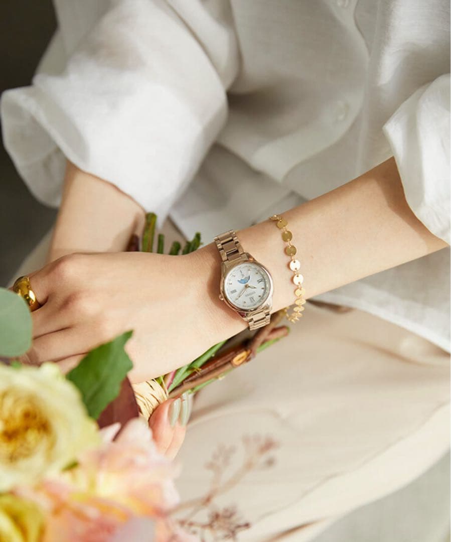 a*s様 CITIZEN ピンクゴールド　電波時計