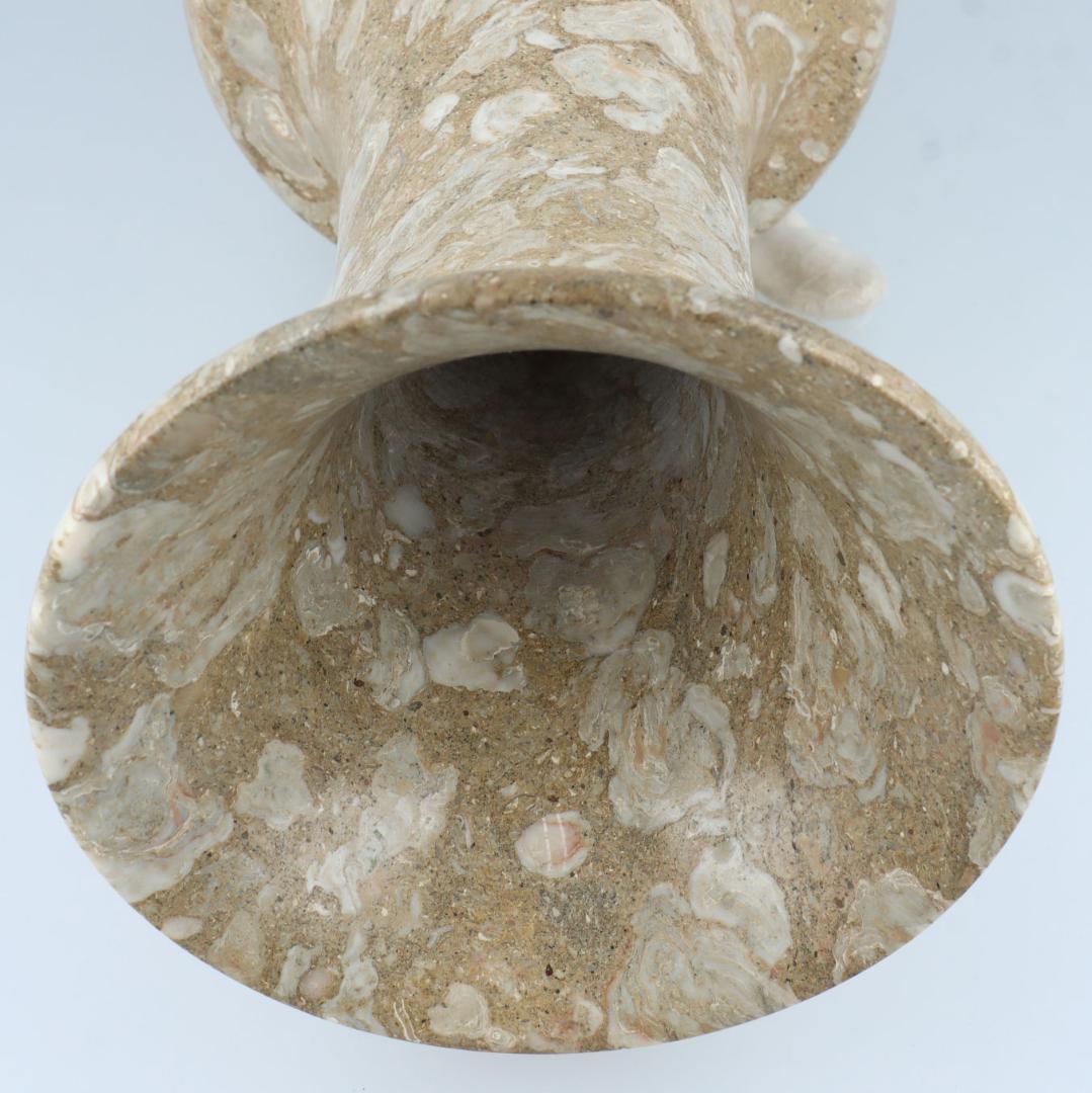 【備品】大理石調 花瓶 オブジェ インテリア 雑貨 フラワーベース 置物