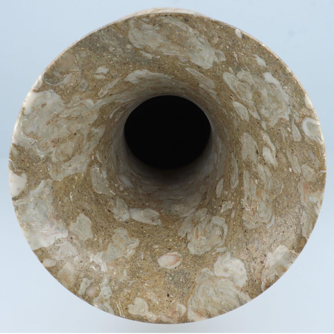 【備品】大理石調 花瓶 オブジェ インテリア 雑貨 フラワーベース 置物