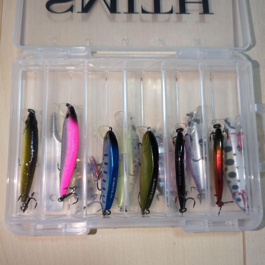 渓流ルアーセット　ケースつき