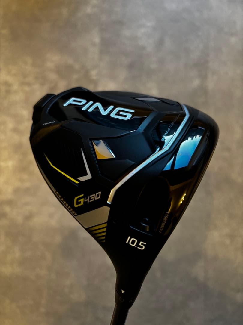 【極美品】PING G430 MAXドライバー 10.5°×alta jcb S