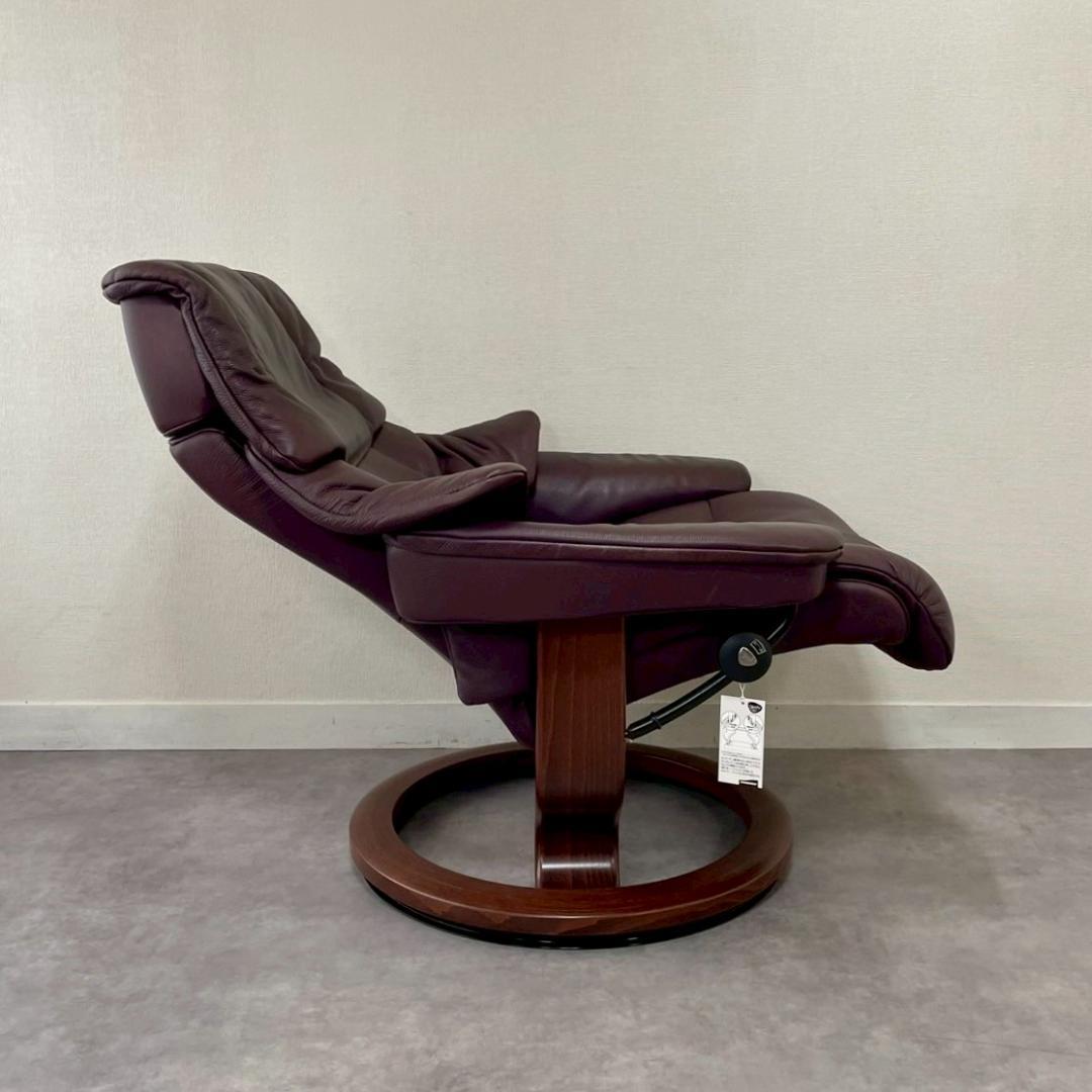 EKORNES エコーネス ストレスレス レノ M 本革 リクライニングチェア