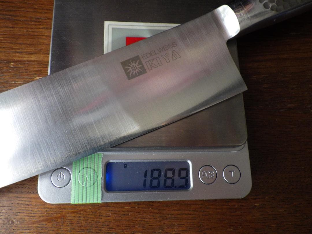 ア*ト様 日本橋/木屋エーデルワイス鋼EV牛刀包丁刃渡230ｍｍフルメタル★