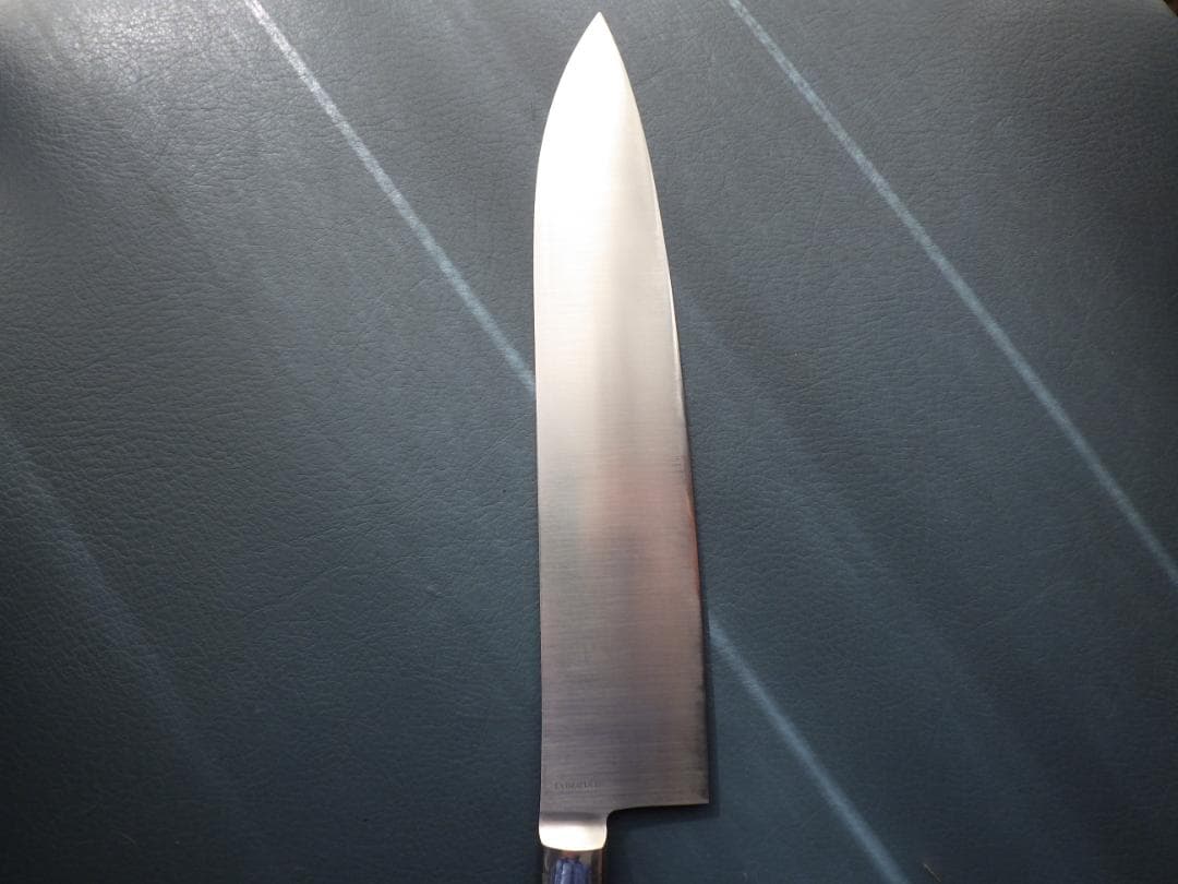 ア*ト様 日本橋/木屋エーデルワイス鋼EV牛刀包丁刃渡230ｍｍフルメタル★