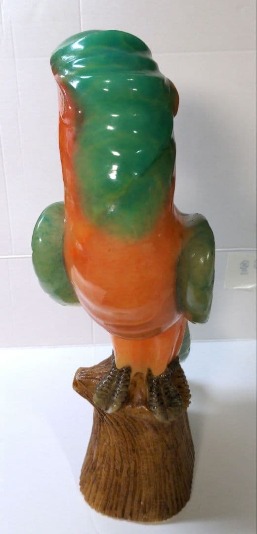 【新品未使用品難有り】アンティークイタリア製大理石オウム