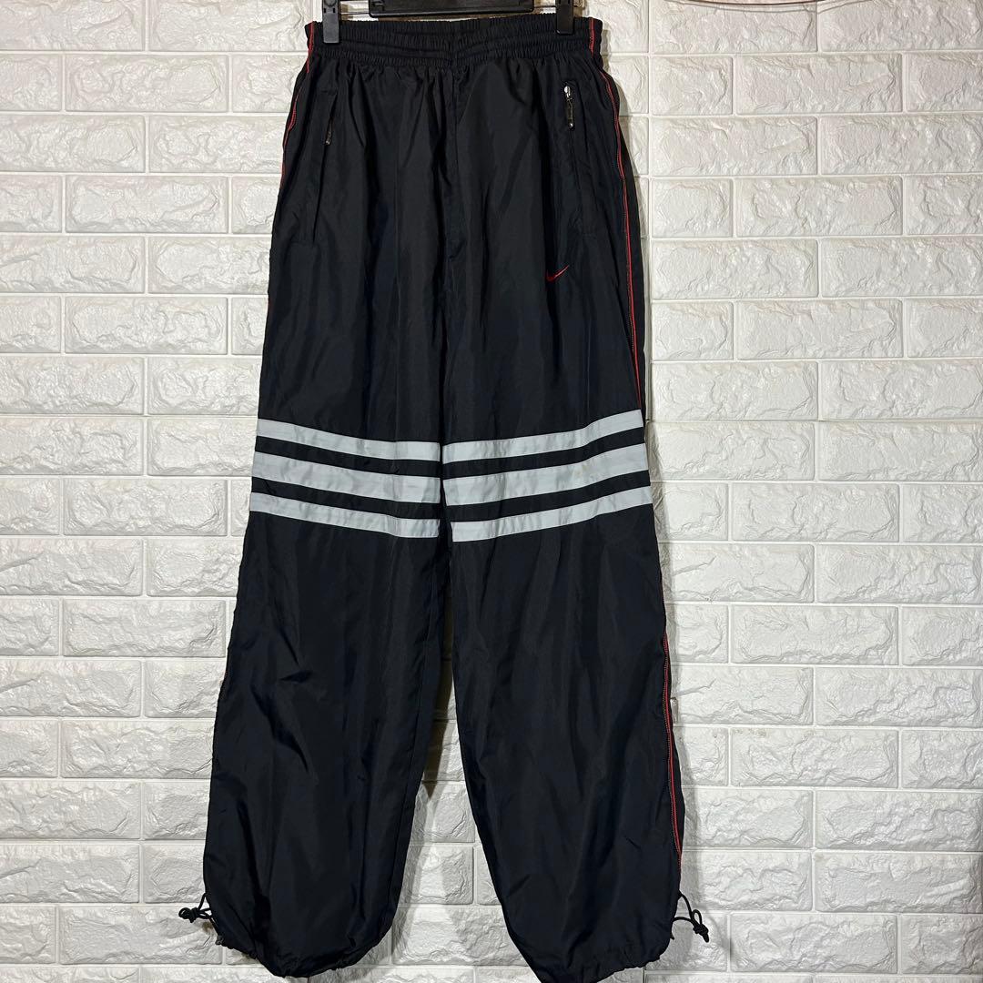 90s NIKE ナイキ ナイロン ジャケット パンツ 上下 セットアップ L