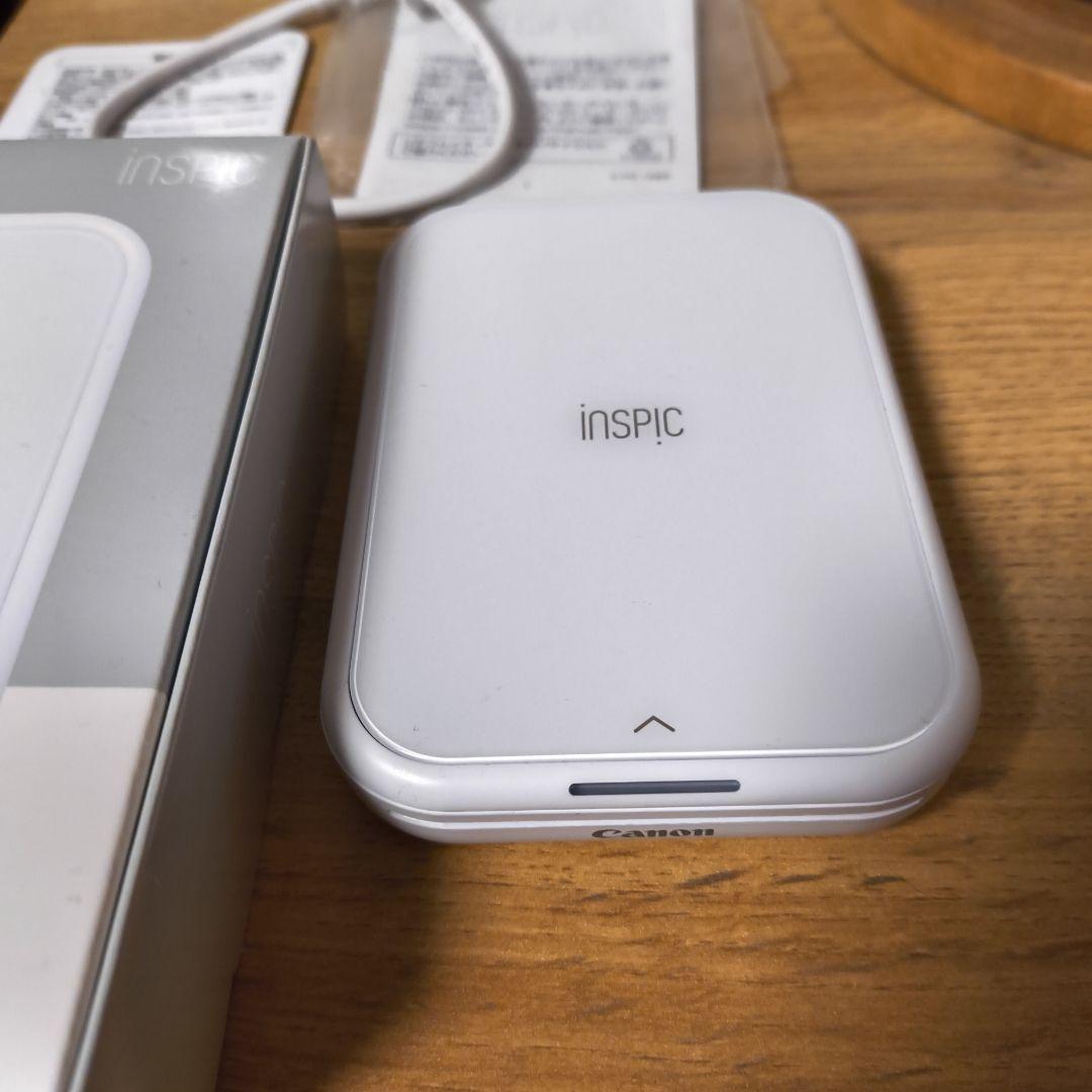 Canon inspic PV-123 ホワイト　7枚残余枚数あり
