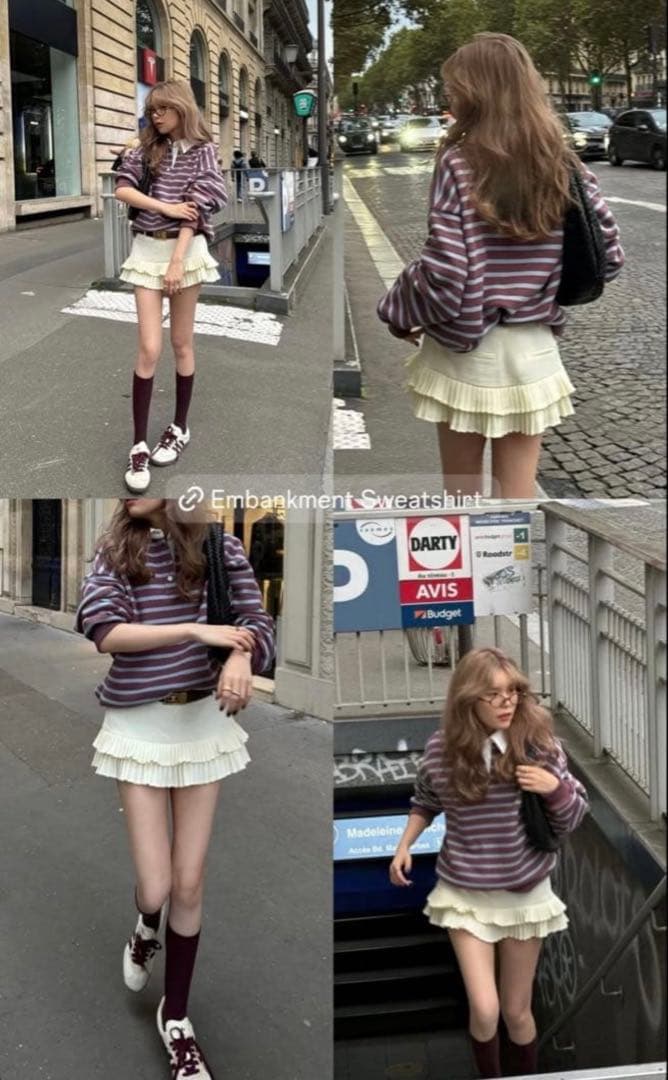 thetoe Embankment Sweatshirt Sサイズ