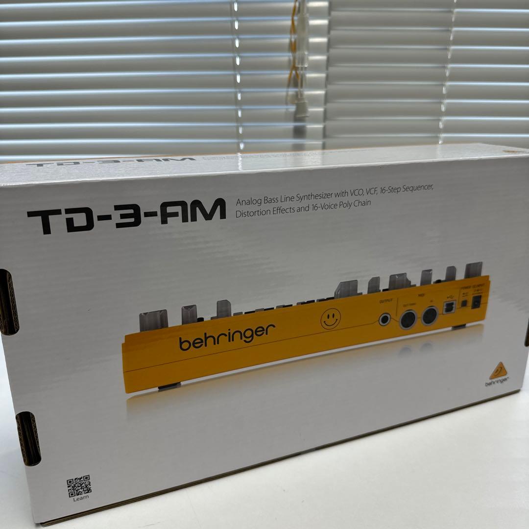 【値下げ中】Behringer アナログベースラインシンセサイザーTD-3-AM