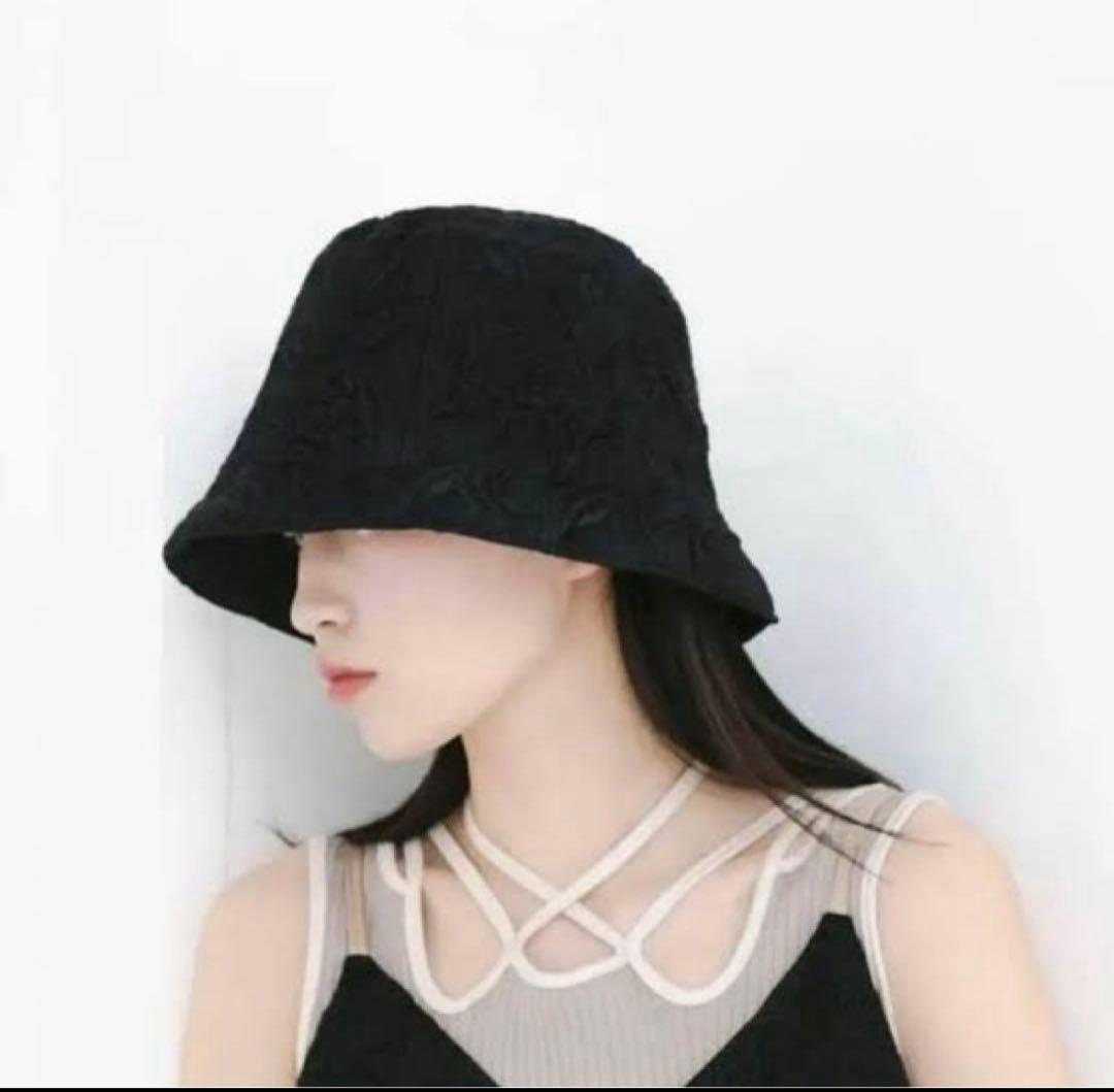 MURRAL bucket hat バケットハットエンブロイダリー ブラック