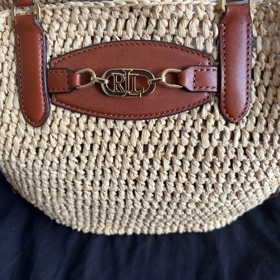 ポロラルフローレン　LAUREN ストロースモールDaphney トートバッグ