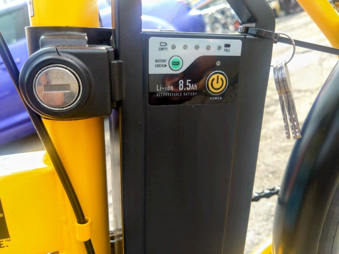 ☆xxxx様☆　HUMMER 折り畳み電動アシスト自転車 １年保証☆黄470☆