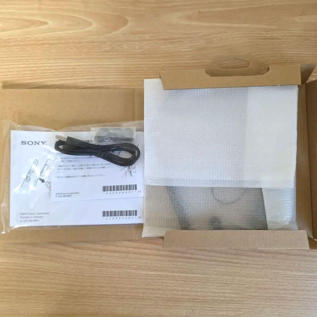 【新品未使用】SONY WI-C400 ワイヤレスステレオヘッドセットBブラック