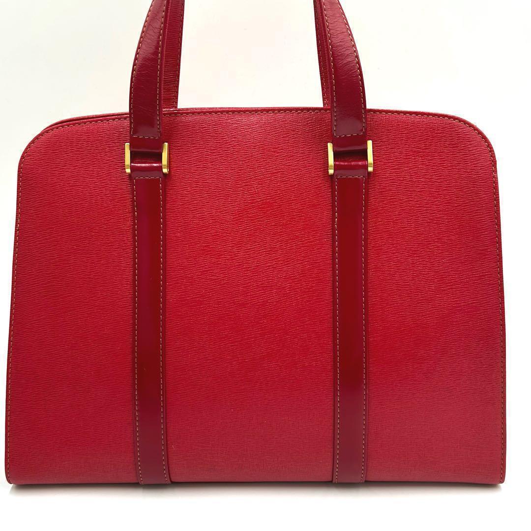 Burberrys バーバリーズ ハンドバッグ ノバチェック レッド　美品