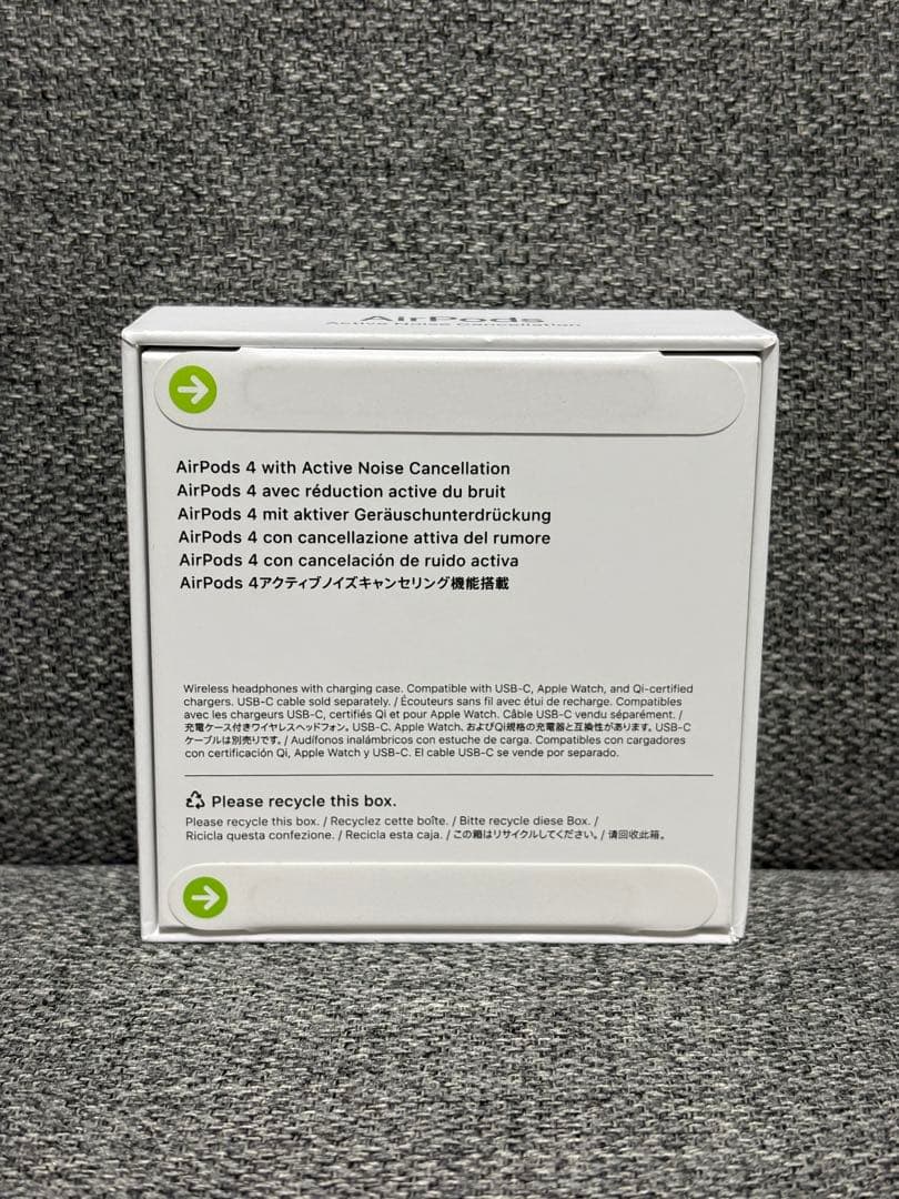 【新品・未開封】AirPods 4 ノイズキャンセリング機能◎