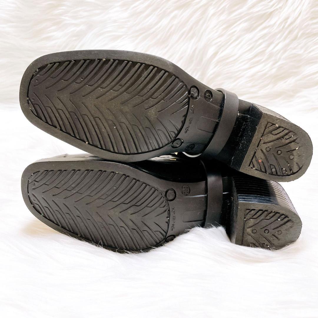 ✨極希少✨　JIMMY CHOO 　レインブーツ　ロング　ブラック長靴　38