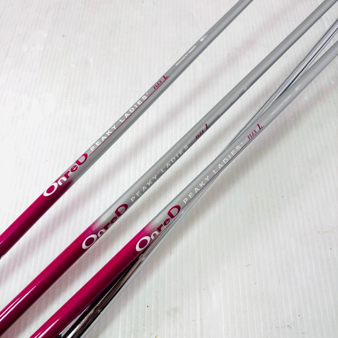 【美品】レディース ゴルフクラブセット OnreD ハーフセット　女性 初心者