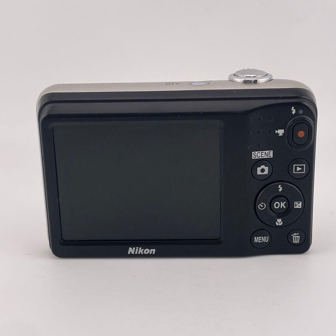 追加有り⭕️乾電池式【動作確認済】Nikon COOLPIX A10　シルバー