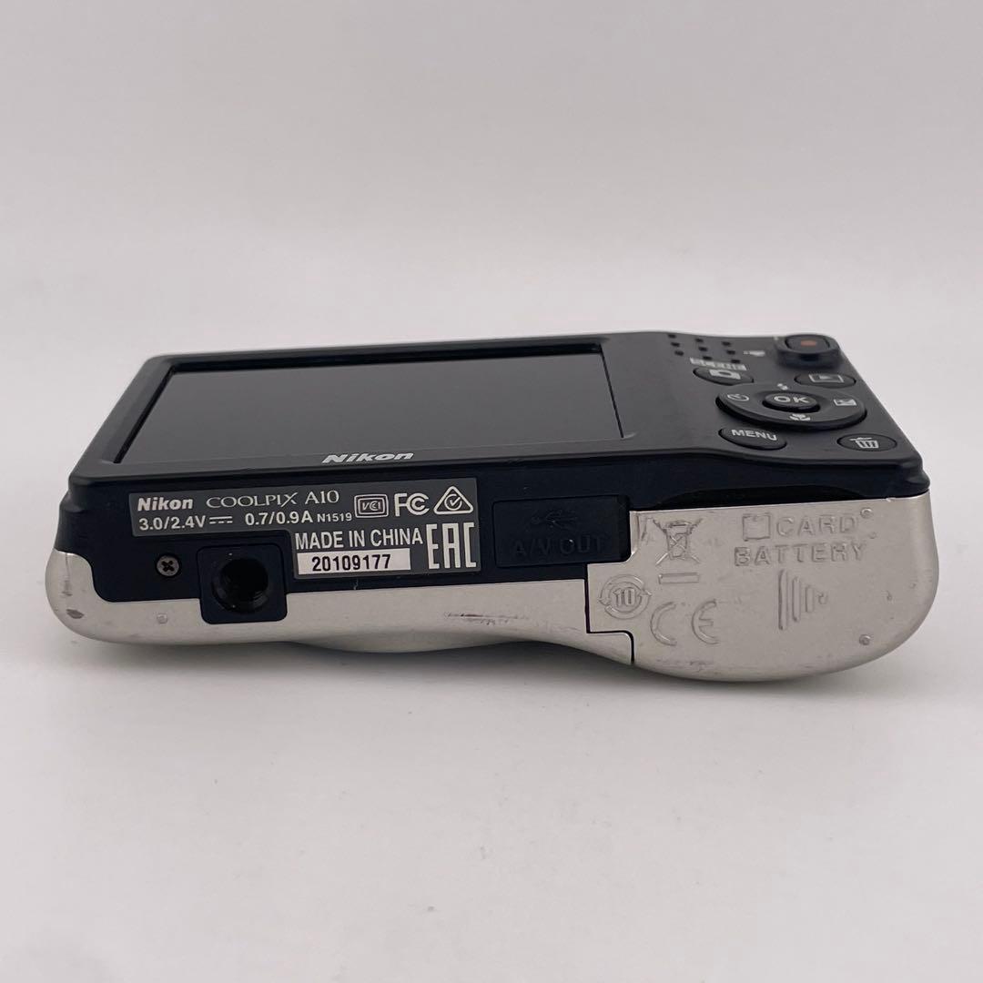 追加有り⭕️乾電池式【動作確認済】Nikon COOLPIX A10　シルバー