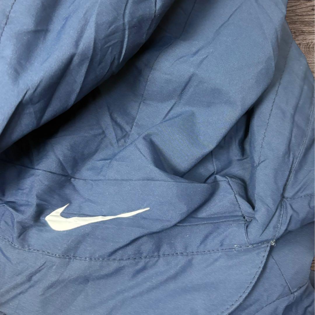 NIKEナイキバーミンガムFC 中綿ベンチコート L 紺刺繍サッカー