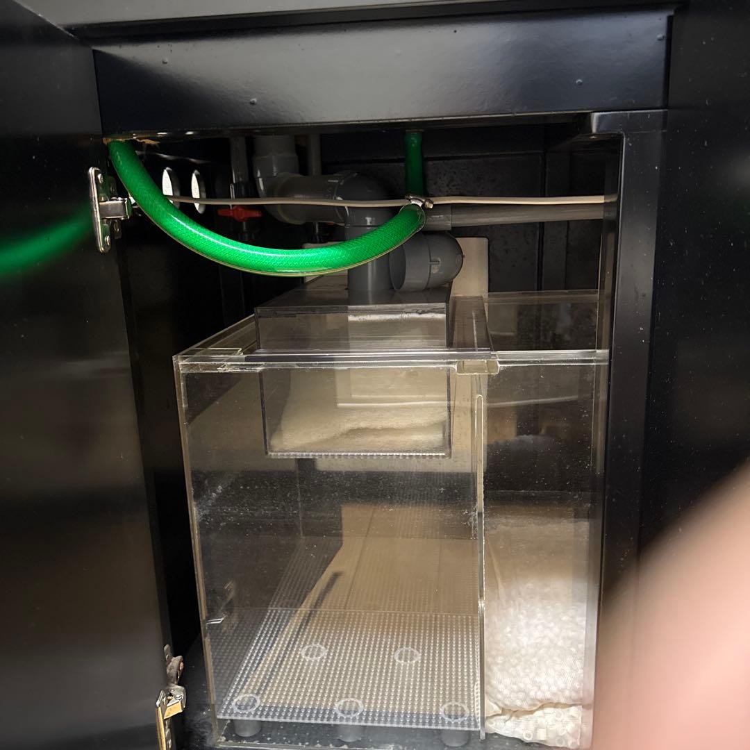 大きなガラス水槽 内蔵フィルター付き