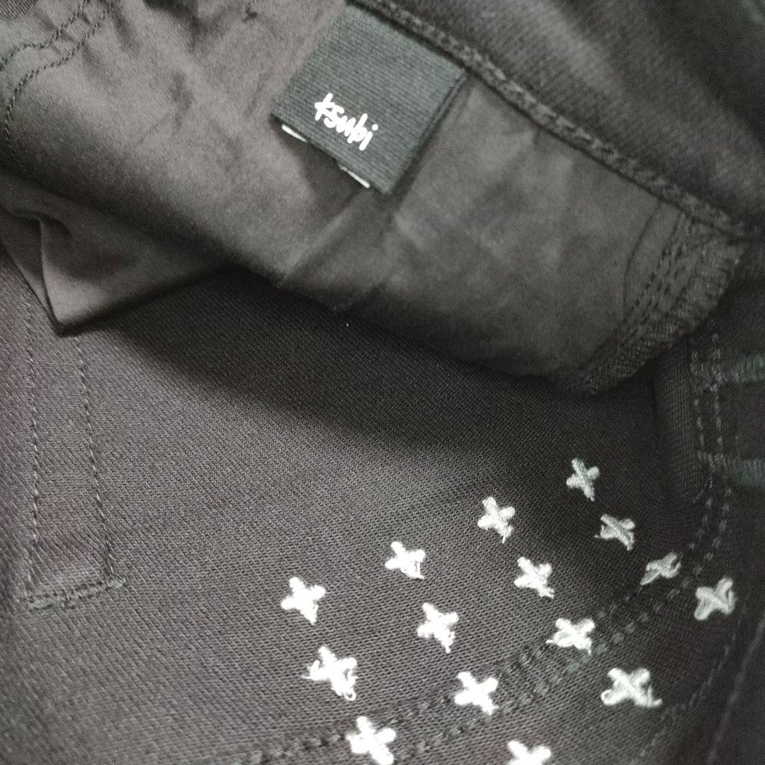 勝*山様 KSUBI size 34 スキニーデニムパンツ ブラック ストレッチ